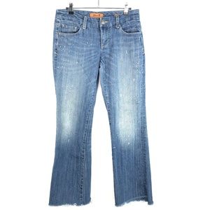 7 Seven For All Mankind Paint Splat Bootcut Jeans